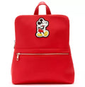 Disney Store Mickey Mouse Red Fashion Faux Leather Backpack Bag Purse