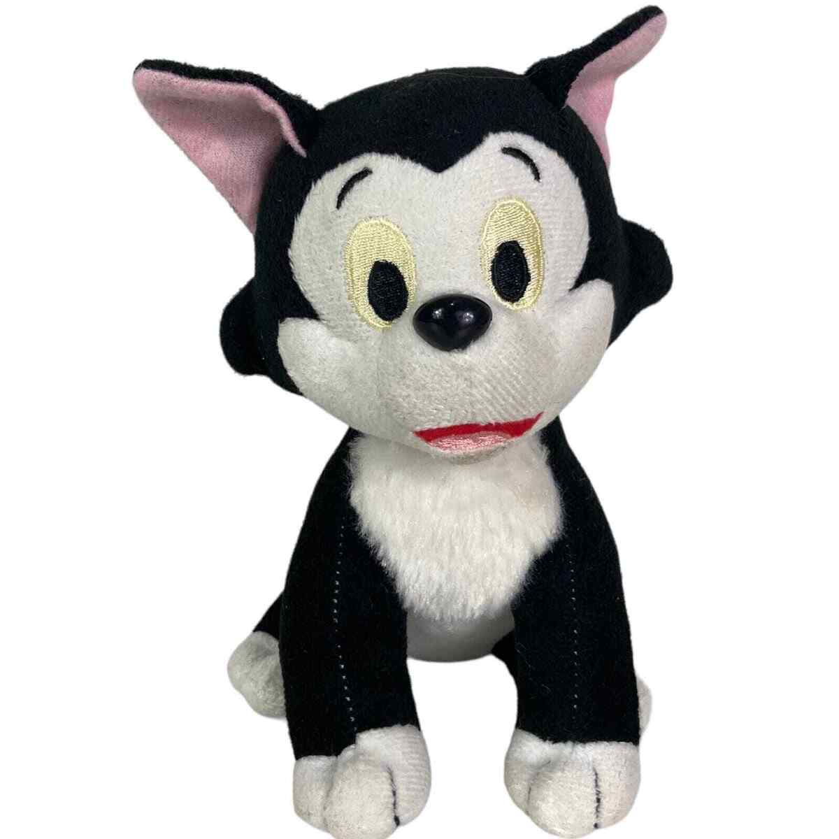 Disney Store Original Pinocchio Figaro Soft Plush Cat