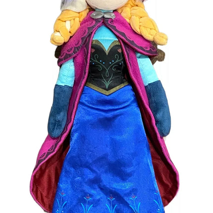 Disney Frozen Anna Winter Cape Fur Plush Soft Doll