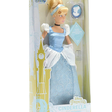 Disney Store Official Cinderella Classic Doll with pendant NEW in Box