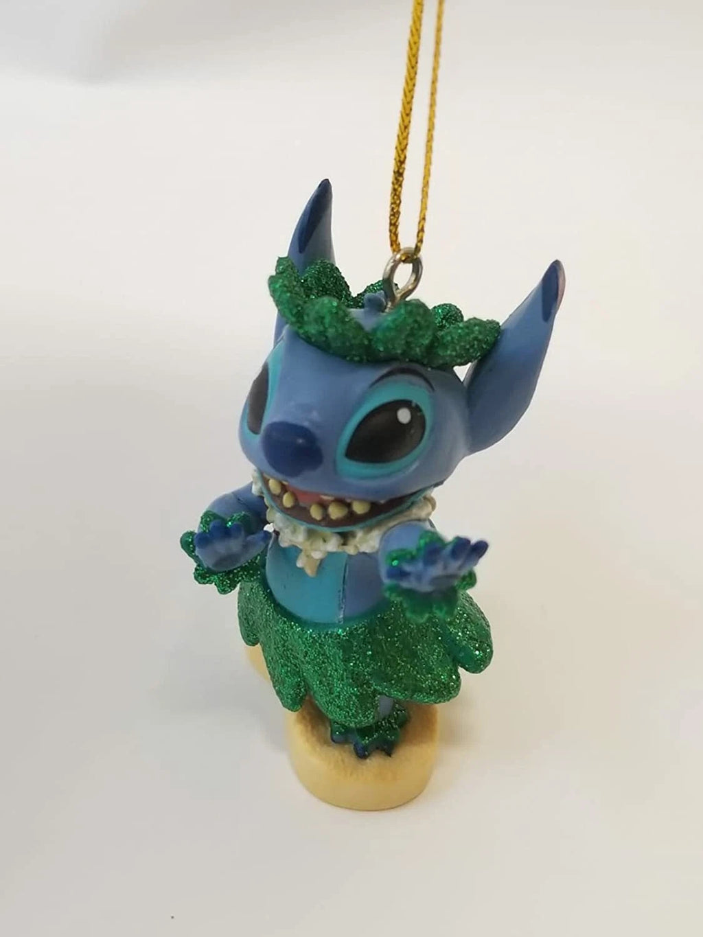 Disney Lilo Stitch Hula Hawaiian Stitch Alien Christmas Tree Ornament Pvc Holida