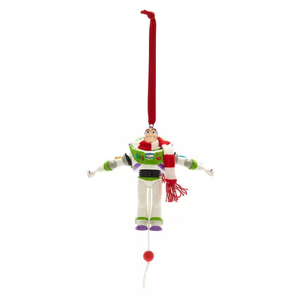 Disney Store Toy story Buzz Lightyear Feature festive Christmas Hanging Ornament