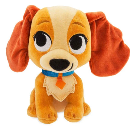 Disney Store Original Lady Furrytale Friends Small Soft Toy Lady and the Tramp
