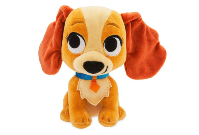 Disney Store Original Lady Furrytale Friends Small Soft Toy Lady and the Tramp