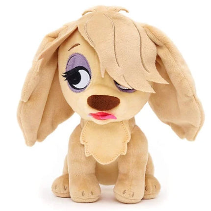 Disney Store Peg Furrytale Friends Soft Plush Toy 22cm Lady and the Tramp NEW