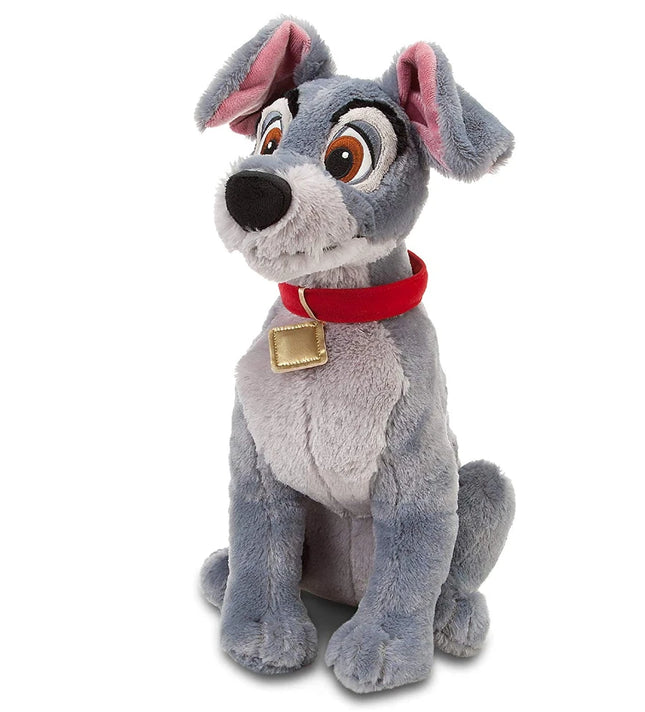Disney store original Lady and the Tramp Dog Large 50cm Soft Plush Toy, Tramp
