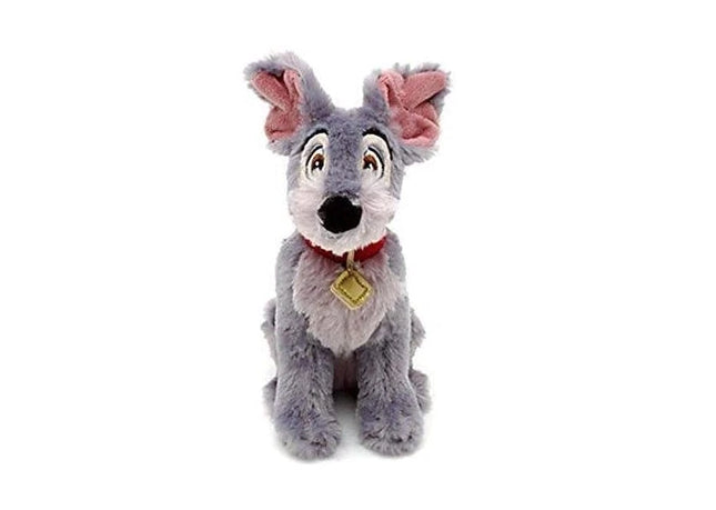 Disney store original Lady and the Tramp Dog Mini Bean Bag Soft Plush Toy, Tramp