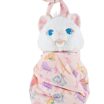Disney Parks Exclusive Soft Plush Pillow Baby in Blanket Pouch Marie NEW TAG