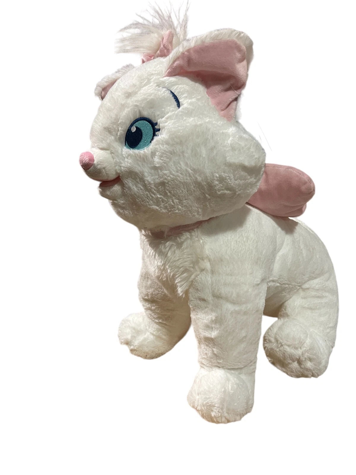 Disney Store Official Aristocats Marie large Soft Plush White Cat Toy 24" NEW