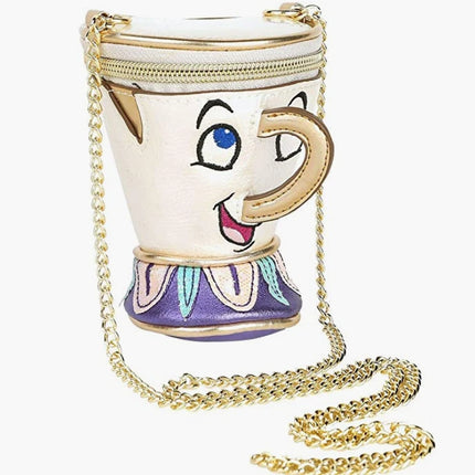 DISNEY STORE AUTHENTIC Chip Beauty & Beast Girls Purse Shoulder bag Accessory