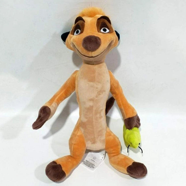 Disney Official The Lion King Timon Soft Plush Toy holding bug 30Cm
