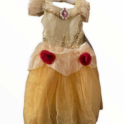 Disney Beauty and the Beast Princess Belle Fancy dress costume girl size 9/10