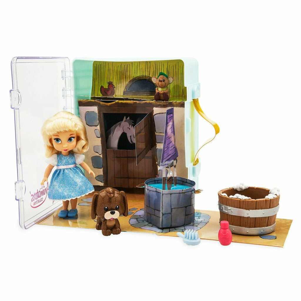 Disney Animators' Collection Cinderella Mini Doll Play Set New with Case