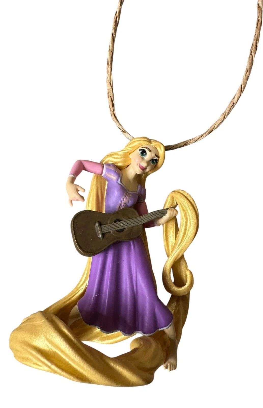 Disney Official Rapunzel Princess Figurine Holiday Christmas Tree Ornament NEW