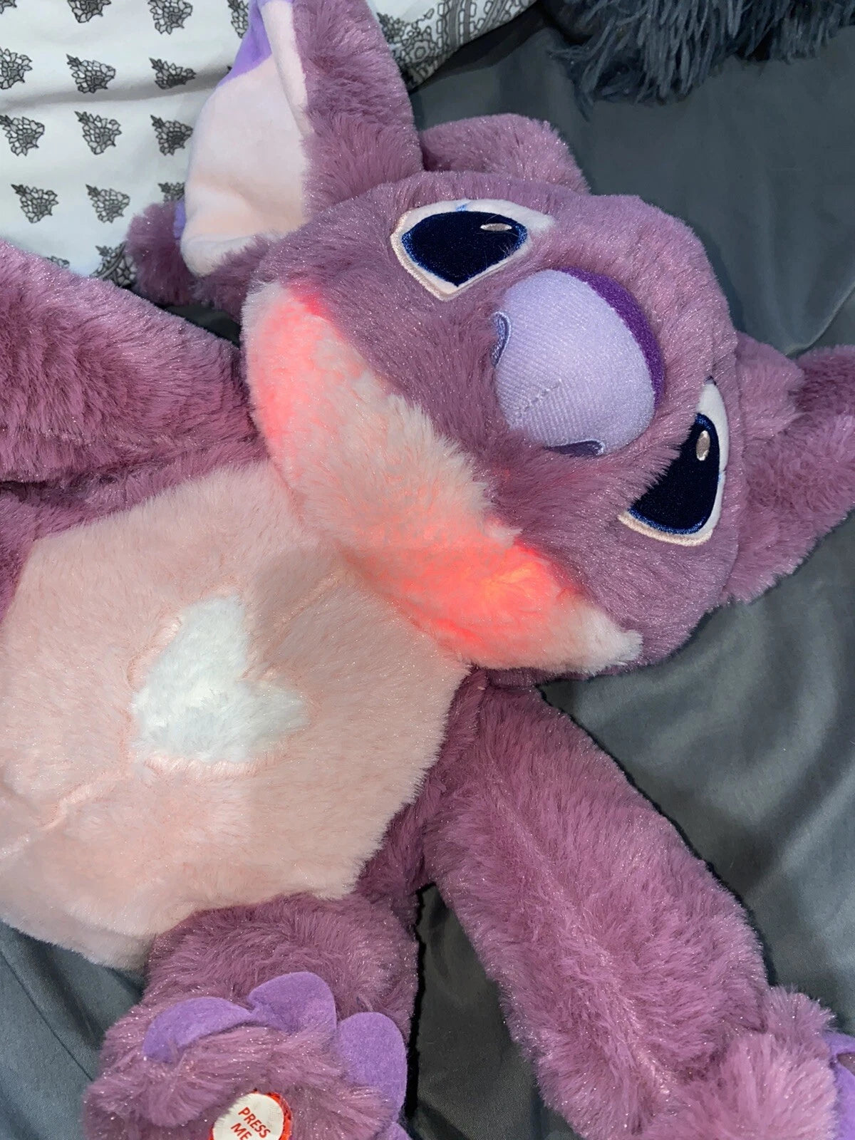 Angel Light Up Disney Primark Soft Toy New