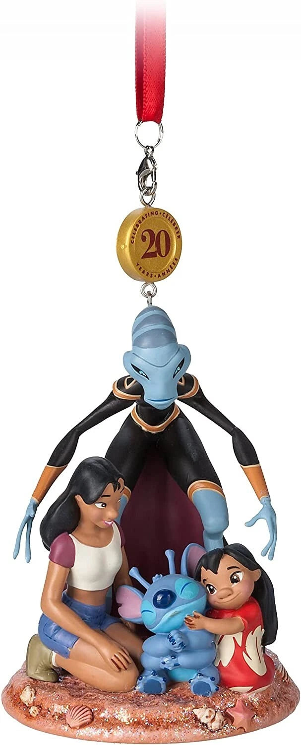 Disney Lilo & Stitch Legacy Sketchbook Ornament – 20th Anniversary – Limited Rel