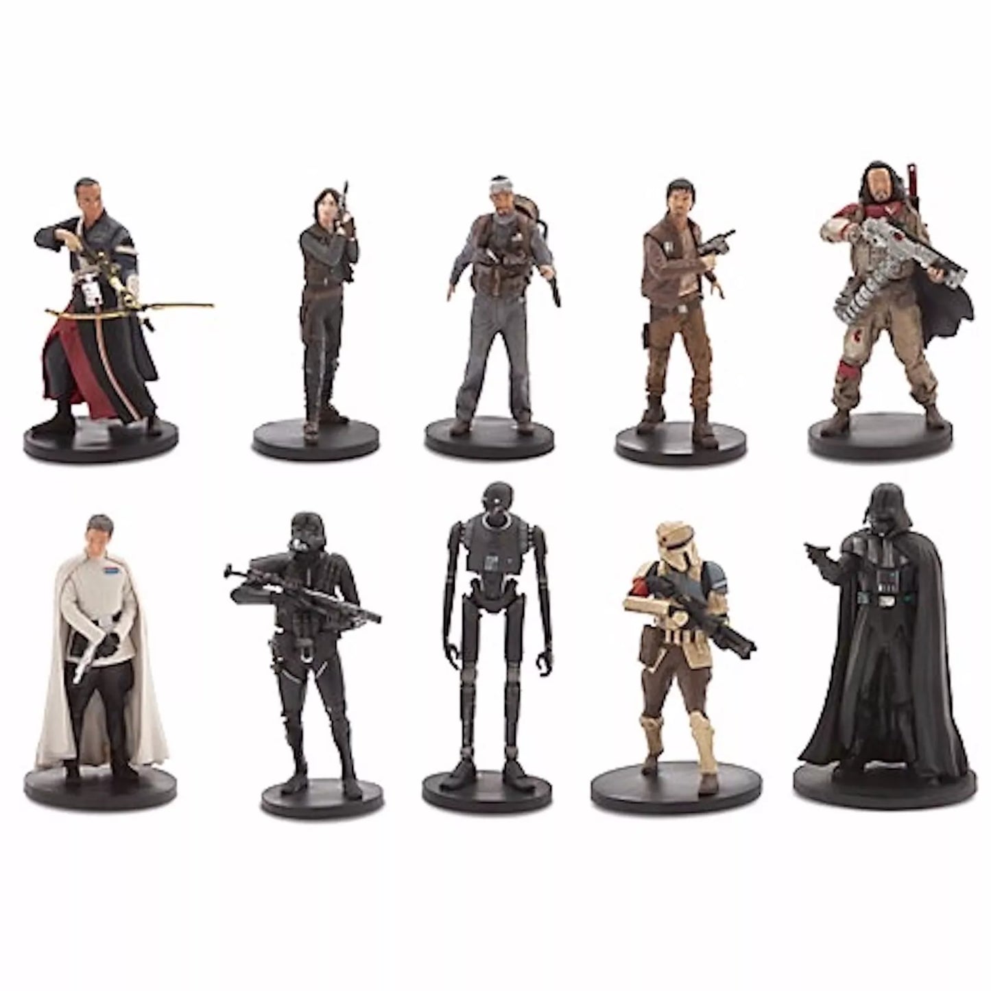 Rogue One: A Star Wars Story Deluxe Figurine Set, Set of 10 static figurines