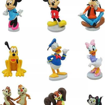 Disney Store Mickey Mouse & Friends Figurine Playset Minnie donald daisy duck