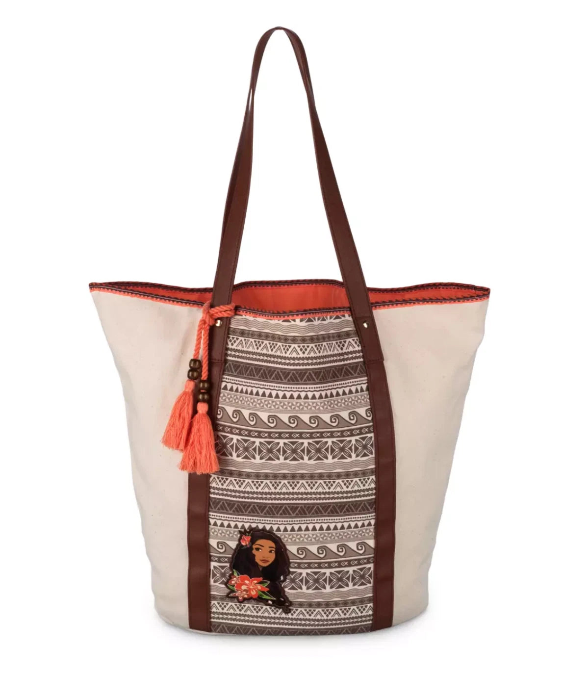 Disney Store Moana Tote Bag Summer Beach handbag NEW tagged