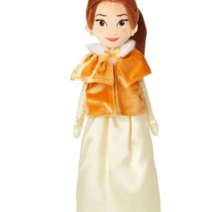Disney Store Beauty &The Beast Winter Cape Belle 19" Plush Doll Soft Toy NEW TAG