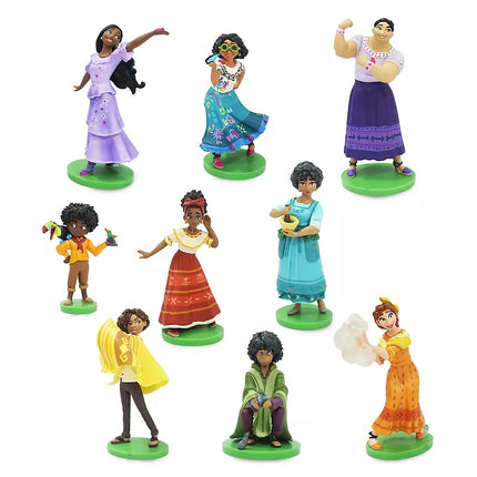 Disney Store Encanto Deluxe Figurine Playset. Mirabel, Dolores, Camilo, Bruno, A