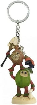 Disney Kakamora Pirate Keychain Keyring PVC Figure Ornament Moana Christmas tree