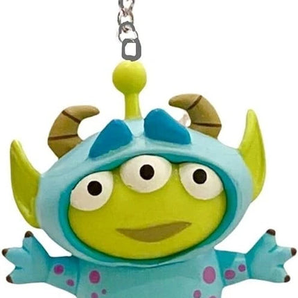 Disney Toy Story Remix Space Alien Sulley Key Ring keychain Charm Ornament PVC