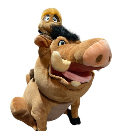 Disney Official The Lion King Pumbaa & Timon Soft Plush Toy NEW W TAG