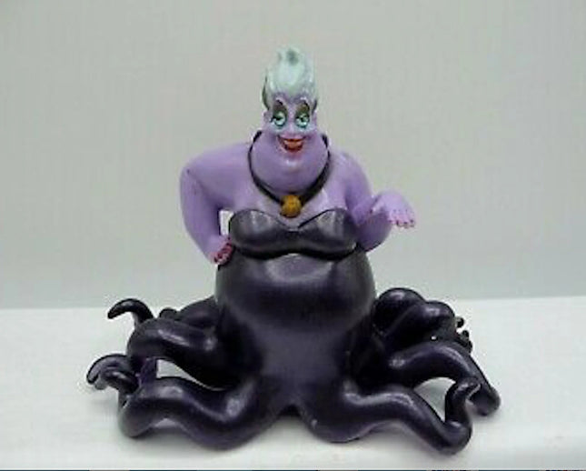 DISNEY LITTLE MERMAID Ursula Octopus PVC Figurine Cake Topper Collectible Figure