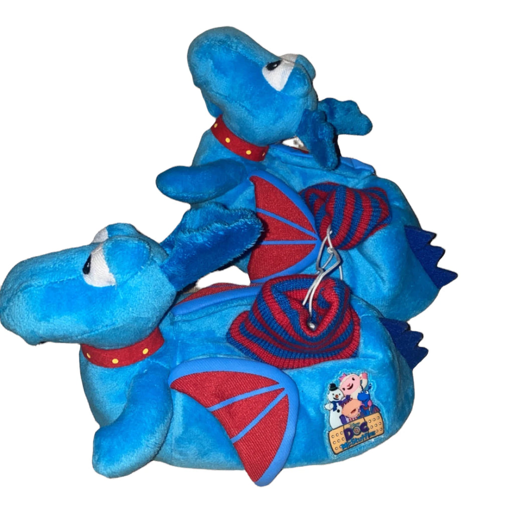 Disney Doc Mcstuffins Kids Slipper Stuffy the dragon SIZE UK 6/7, USA 7/8