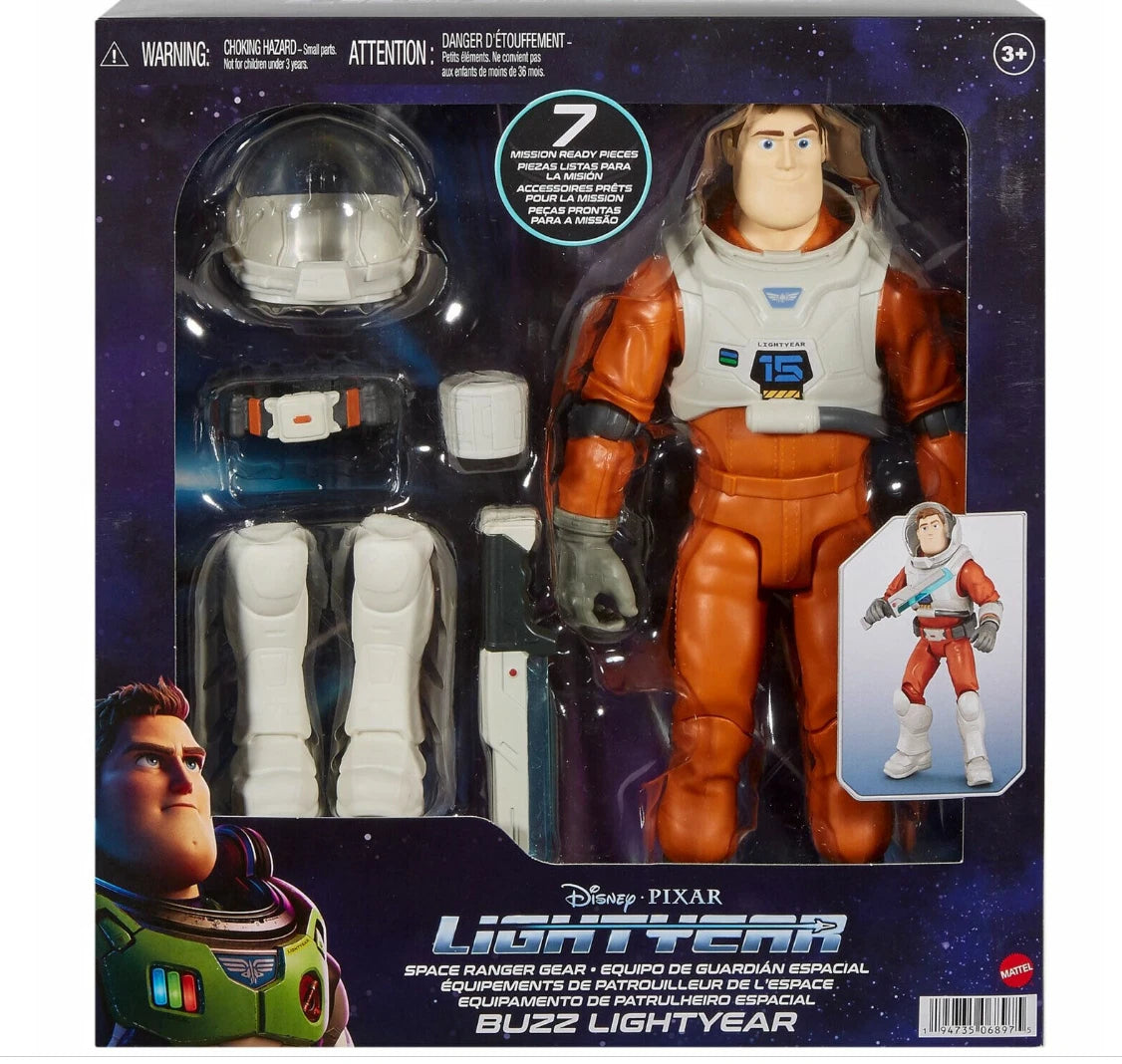 Disney Pixar Lightyear Space Ranger Gear XL-01 Buzz Lightyear Figure│4years+