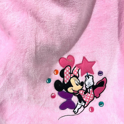 Disney store Minnie Mouse Pink fleece throw blanket for kids 50”X60” GIFT NEW