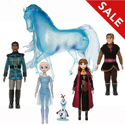 Disney Store Frozen 2 Story Moment Playset Elsa Anna Mattias Kristoff Nokk Dolls