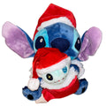 Disney Authentic Lilo & Stitch holding Scrump Plush Soft Toy Santa Christmas 8"