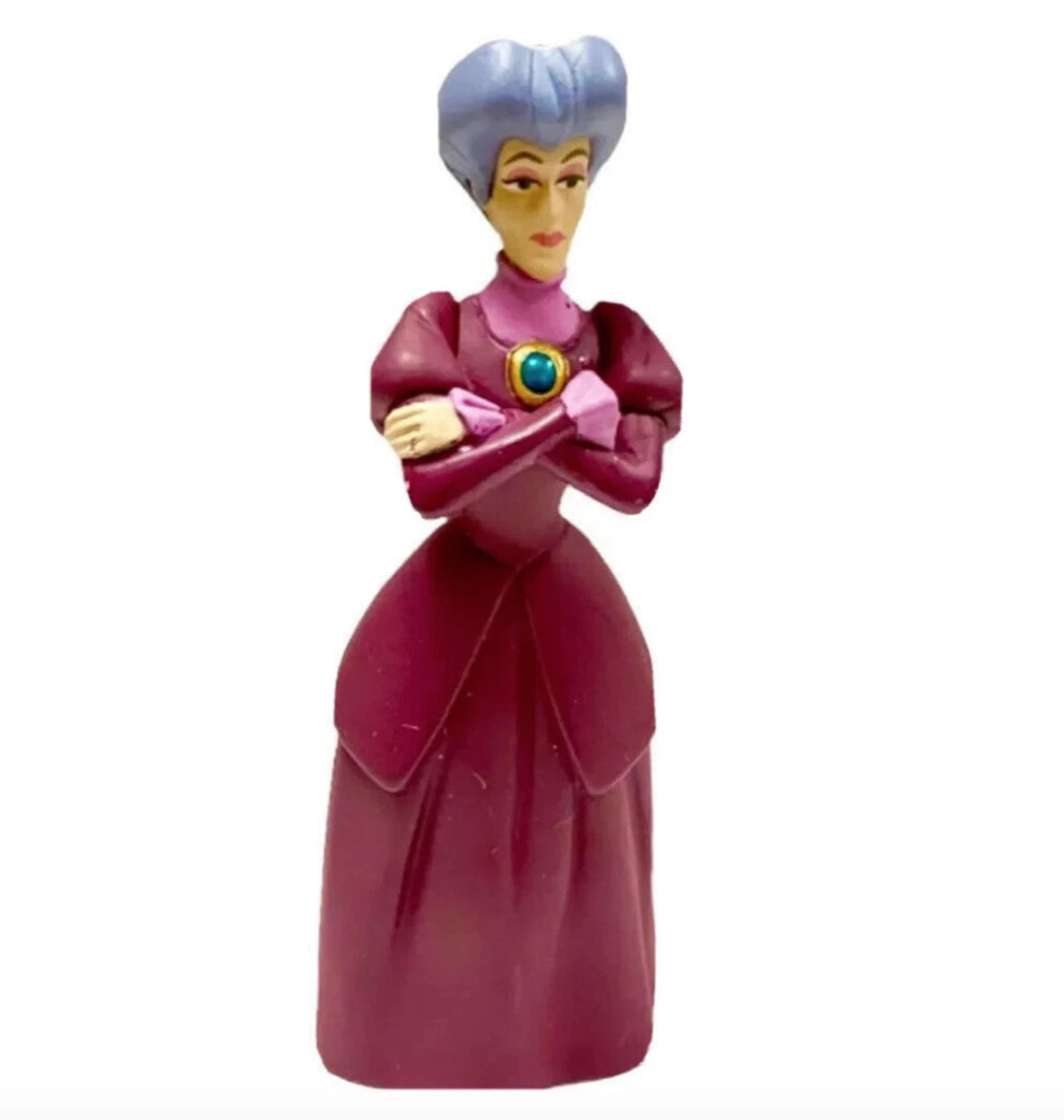 Disney Lady Tremaine Wicked Stepmother Cake Topper Pvc 3” Cinderella Figure