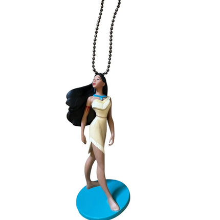 Disney official Princess Pocahontas PVC FIGURE fan /light pull 4" new