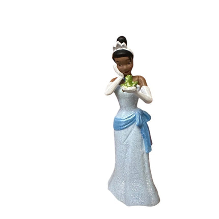 Disney Princess & The Frog Tiana Glitter Dress 3.5” PVC Figure Cake Topper