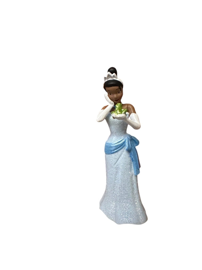 Disney Princess & The Frog Tiana Glitter Dress 3.5” PVC Figure Cake Topper