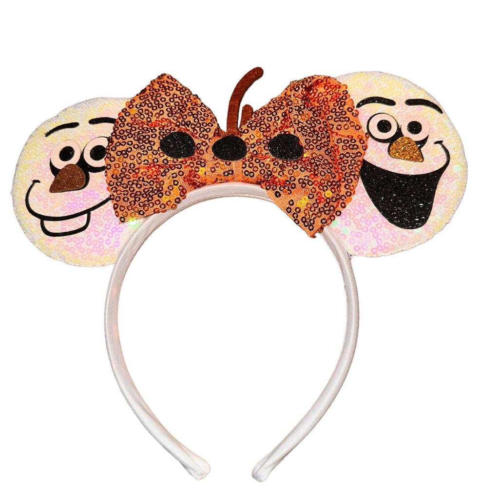 Disney Christmas Frozen Olaf Sequin Halloween Headband Fancy Dress One Size