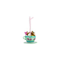 Disney Official Gus Suzy Tea Cup Hanging Ornament, Cinderella NEW