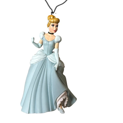 Disney Official Princess Cinderella Figure Figurine Hanging ornament Blue Gown
