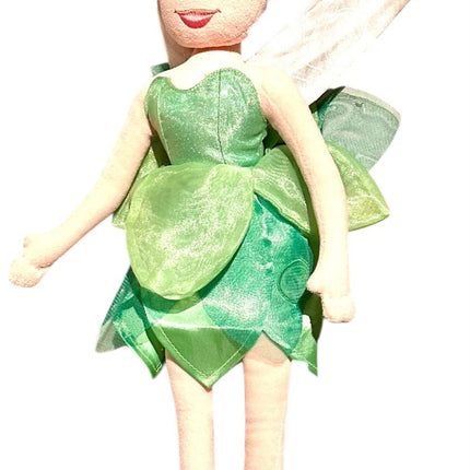 Disney Store Tinkerbell 20” Plush Soft Toy Fairy Doll Glittery Wings NEW TAG