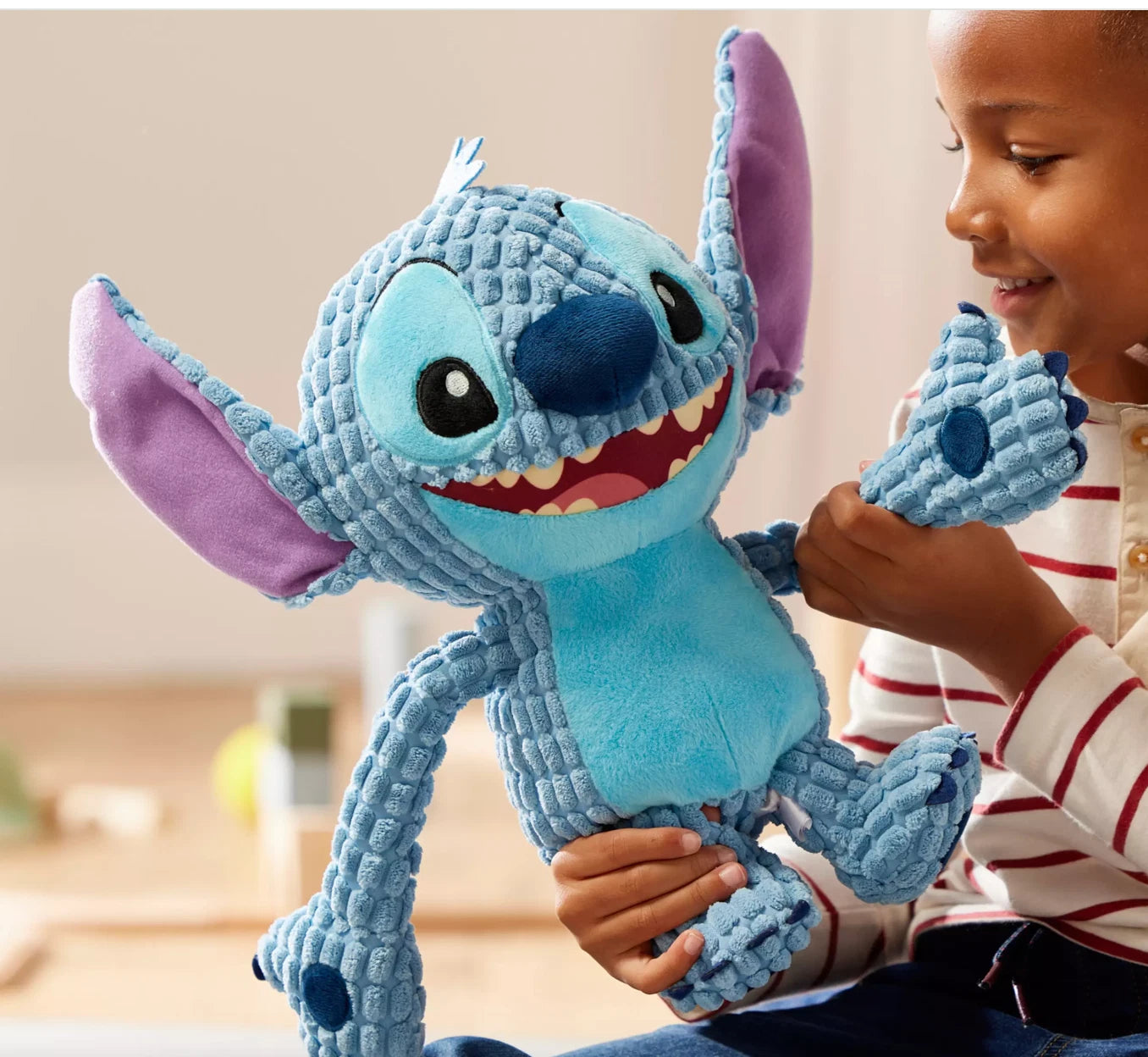 Stitch Disney Blissful Buddies Fidget Soft Toy, Lilo & Stitch