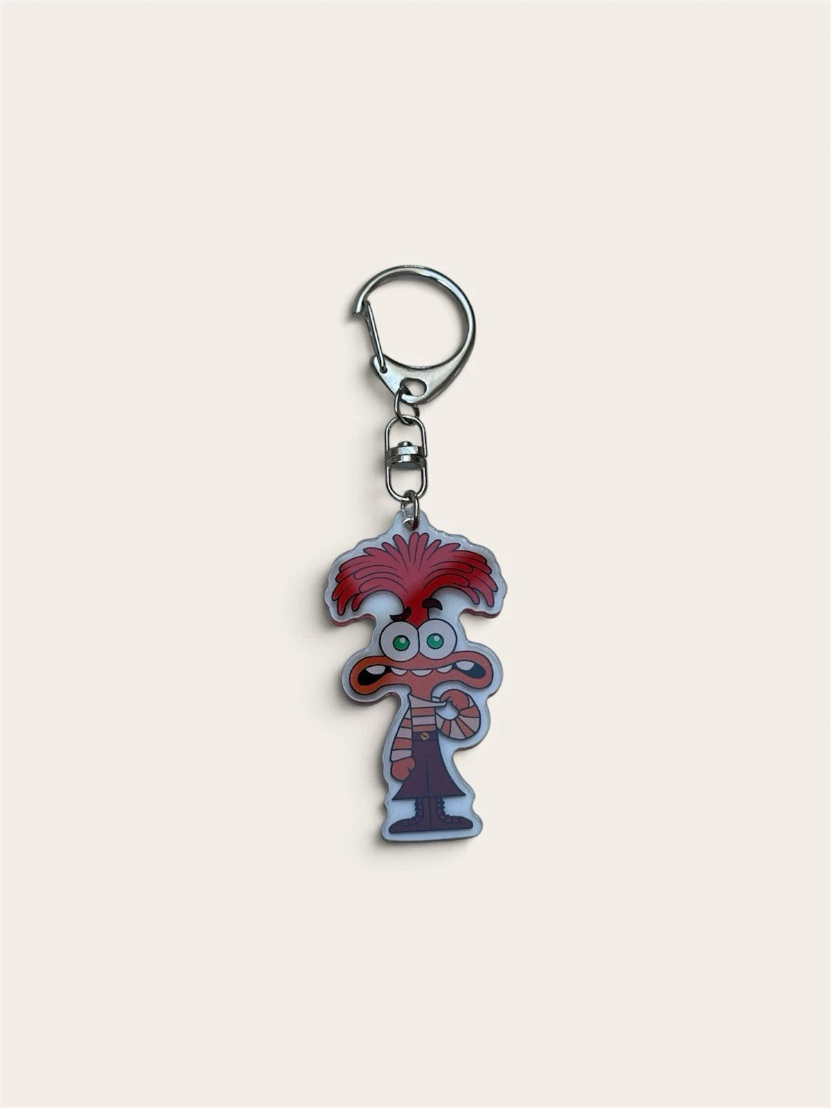 Disney Inside Out Anxiety Keychain Bag Charm Holiday Gift 1pc Limited Edition