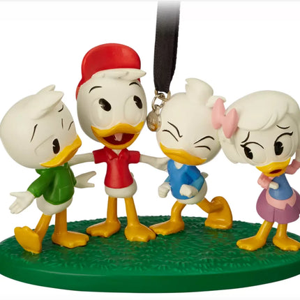 Disney Store DuckTales Christmas Tree Hanging Ornament Jorgito, Juanito, Jaimito