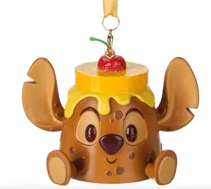 Disney Store Stitch Pineapple Upside-Down Cake Munchlings Baked Treats ornament