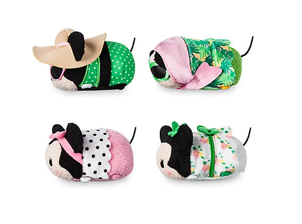 Disney Mickey & Minnie Mouse Summer Picnic TSUM TSUM soft set LIMITED EDITION