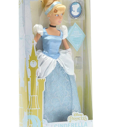 Disney Store Official Cinderella Classic Doll with pendant NEW in Box