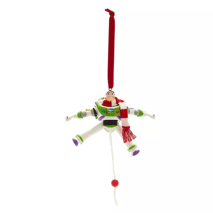 Disney Store Toy story Buzz Lightyear Feature festive Christmas Hanging Ornament