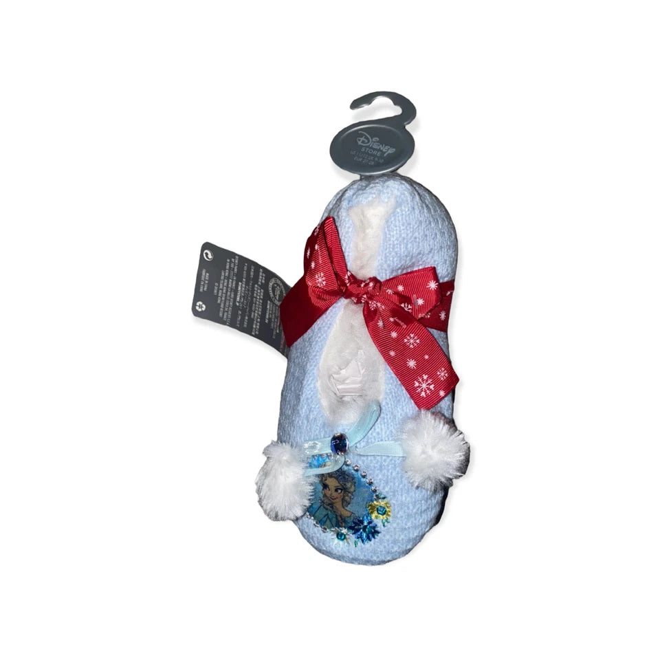 Disney Authentic Frozen Elsa Anna Warm Winter Indoor Slipper Shoes UK Kids 9-10